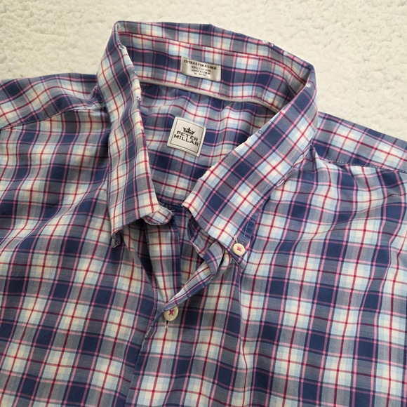 Peter Millar Other - Peter Millar Mens Extra Extra Large Plaid Button Down Shirt 100% Cotton